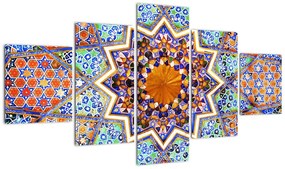 Obraz mozaiki (125x70 cm)
