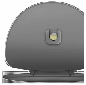 Simplehuman Kosz na śmieci z pedałem 45 l, stalmatowa