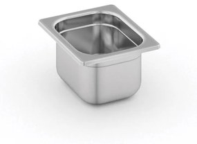 Pojemnik gastronomiczny ze stali nierdzewnej GN 1/2, 325 x 265 x 150 mm