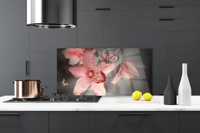 Panel Kuchenny Kwiatowy Akwarelowy Motyw