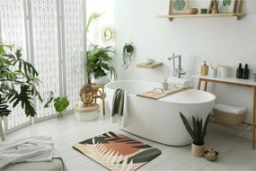 Dywanik pod prysznic Dywanik pod prysznic Tropikalna abstrakcja