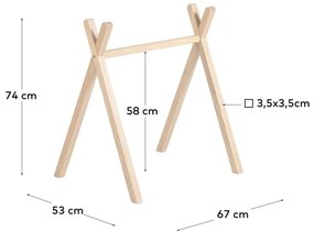 Pałąk edukacyjny Maralis – Kave Home