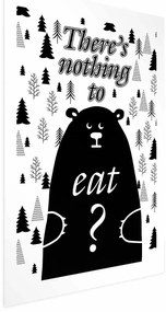 Plakat Nothing to eat 29,7x42 cm bez ramy z marginesem ARTGEIST B