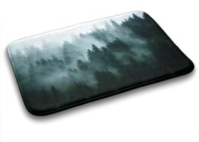 Dywanik do łazienki Dywanik do łazienki Las Mgła