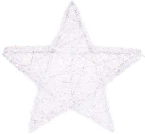 Ozdobna gwiazda z oświetleniem LED, 50 cm