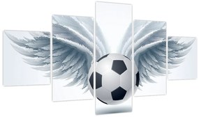 Obraz - Balon ze skrzydłami (125x70 cm)