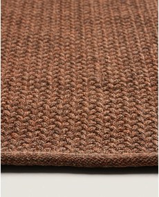 Dywan odpowiedni na zewnątrz z włókien z recyklingu w kolorze terakoty 160x230 cm Despas – Kave Home