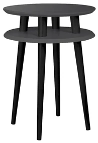 Stolik kawowy UFO HIGH 45x45 grafitowy/czarny RAGABA