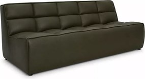 Sofa Monza III – Nowoczesna, bez podłokietników, pikowana, do salonu i biura