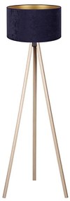 Brilagi - Lampa podłogowa VELVET 1xE27/60W/230V beżowy/niebieski