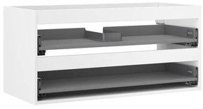 Mexen Box-A korpus szafki podumywalkowej 100 cm, 2 szuflady, biały mat - 91AX0-1000-470-2-01