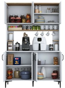 Szafa Jevy Walnut and White