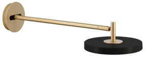 Czarny kinkiet LED ze ściemniaczem ø 15 cm Asteria Wall Long – UMAGE