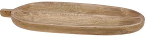 Taca dekoracyjna w kształcie liścia Mango, 40 x 18 cm
