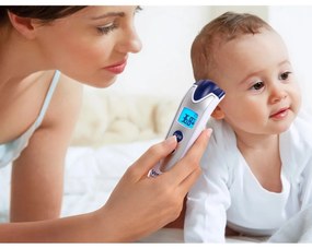 Hartmann Veroval bezdotykový teploměr Baby,srebrny