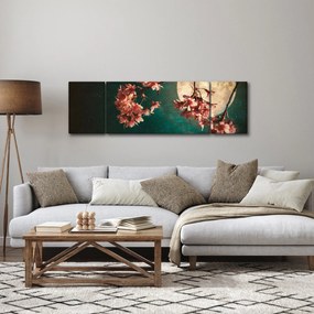 Obraz - Kwiat wiśni podczas pełni (170x50 cm)