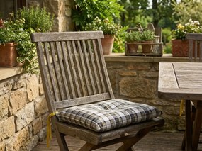 Poduszka na krzesło COTTAGE 38x38 cm, wzorzysta