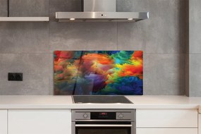 Panel Szklany Trójwymiarowa Iluzja Koloru