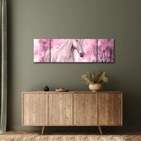 Obraz - Malowany koń (170x50 cm)