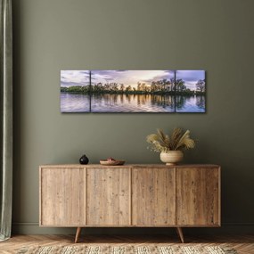 Obraz jeziora (170x50 cm)