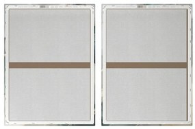 Obrazy z ręcznie malowanymi elementami zestaw 2 szt. 50x70 cm Aventurine – Styler