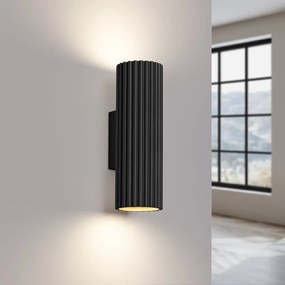 Czarny kinkiet Gleam – Nice Lamps