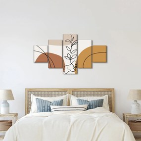 Obraz - Kształty Boho (125x70 cm)