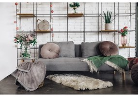 Jasnoszara sofa rozkładana Bonami Essentials Matylda