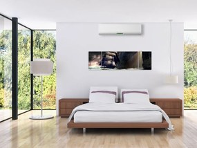 Obraz - Statek między klifami (170x50 cm)