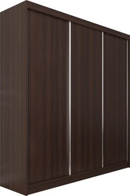 Szafa Przesuwna SOFIA 180 cm Szafa Trzydrzwiowa Wenge