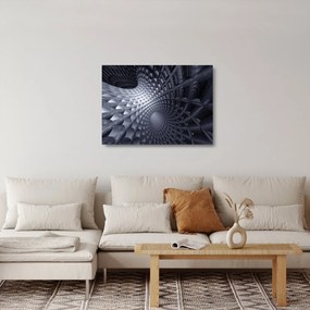 Obraz na szkle - Abstrakcja 3D (70x50 cm)