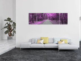 Obraz - Ścieżka przez park (170x50 cm)