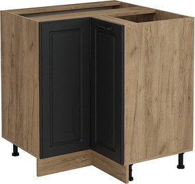 Szafka narożna antracytowy domek wiejski 75.6x46x81.6 r-line