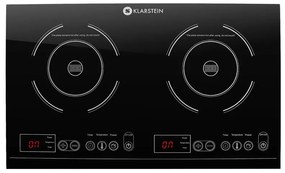 Klarstein VariCook 3100W Kuchenka Indukcyjna 2 Strefy Gotowania Srebrny