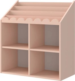 Niski regał dziecięcy BooK NooK na książki i zabawki