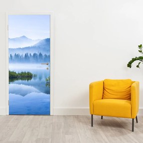 Fototapeta na drzwi - Górskie jezioro (95x205cm)