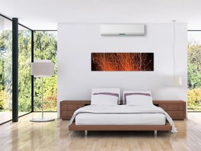Obraz ognia (170x50 cm)