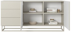 Komoda z szufladami Asha 167 cm - kaszmir