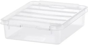SmartStore Pojemnik z białymi klipsami Classic, 1l, 1 l