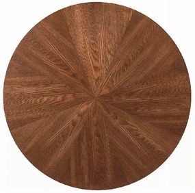 Okrągły stół jadalny AMADEO 100x100 cm, dekor orzech
