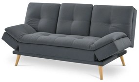 Trzyosobowa sofa ASB-4720 GREY2, ciemnoszara