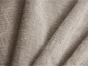 Jasnobrązowe tapicerowane łóżko jednoosobowe ze schowkiem ze stelażem 90x200 cm Lupine – Micadoni