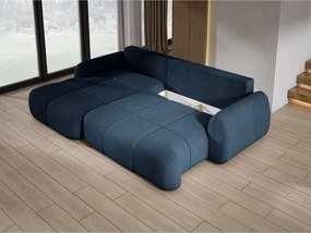 Narożnik COCO z funkcją spania poduszkami i pojemnikiem Now Or Never 79 DOMOHOME