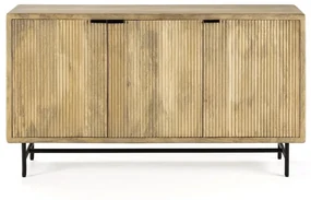 Niska komoda z litego drewna mango 150x85 cm Mundra – Marckeric