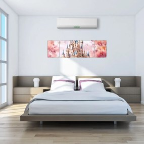 Obraz - Bajkowy zamek (170x50 cm)