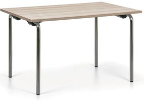 Składany stół SPOT, 120x80 cm, dąb naturalny