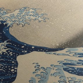 Obraz - Katsushika Hokusai, Under the Wave off Kanagawa, reprodukcje (125x70 cm)