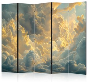 Parawan akustyczny Pejzaże 225x172 cm 5-częściowy szary ARTGEIST B