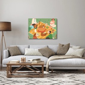 Obraz - Letnia miłość (70x50 cm)