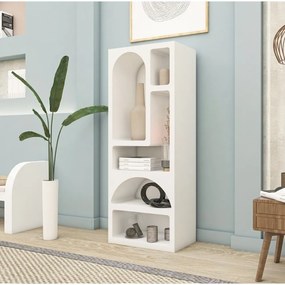 Biały regał 60x150 cm Lorin – Kalune Design